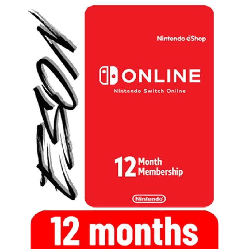 Nintendo 12 Months Membership - Individual