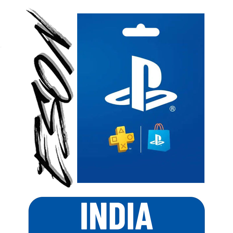 PSN PlayStation gift card for India accounts - digital code