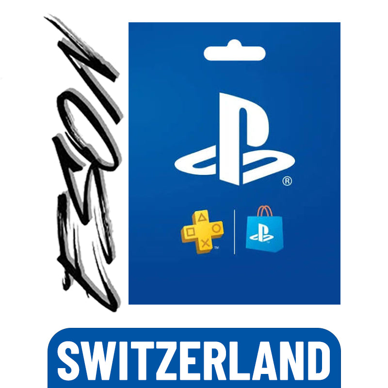 PSN PlayStation gift card for Switzerland accounts - digital code
