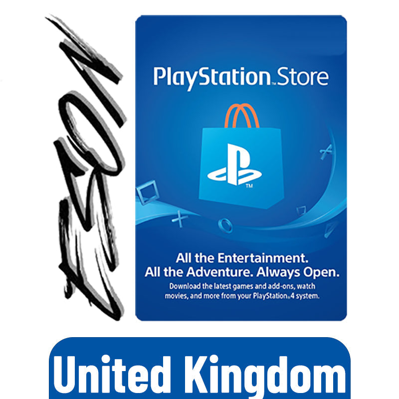 PSN PLAYSTATION NETWORK UK Unted Kingdom - DIGITAL CODE