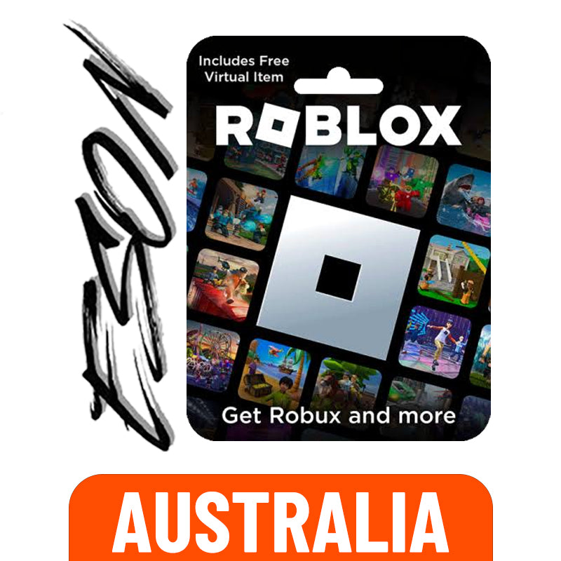 Roblox Robux gift card for Australia accounts - digital code