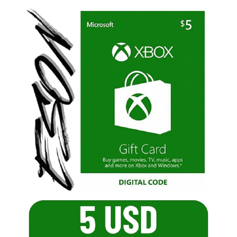 Microsoft Xbox 10 Dollar Xbox Live Gold Card $10 Xbox Membership