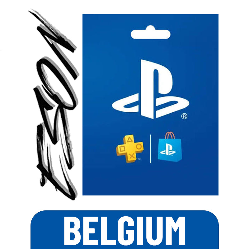 PSN PlayStation gift card for Belgium accounts - digital code