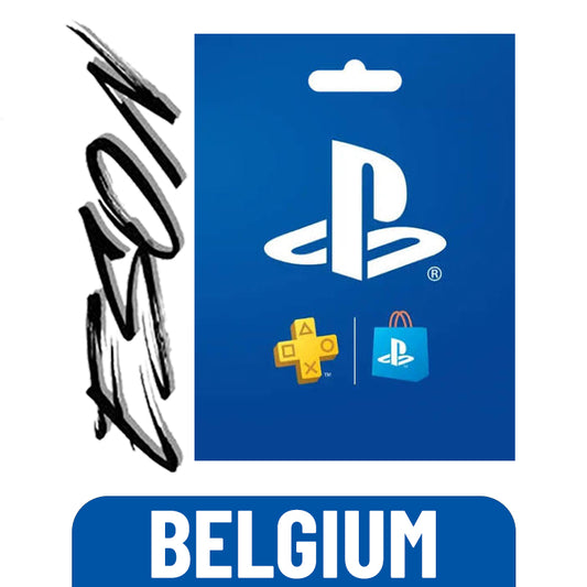 PSN PlayStation gift card for Belgium accounts - digital code