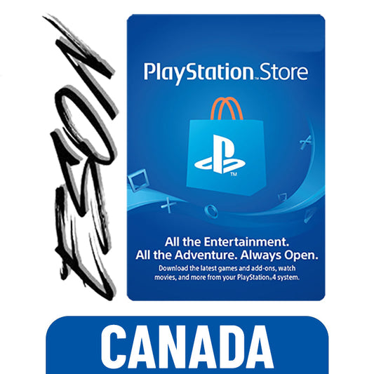 PSN PLAYSTATION NETWORK CANADA - DIGITAL CODE