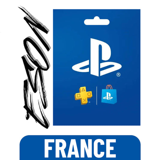 PSN PlayStation gift card for France accounts - digital code