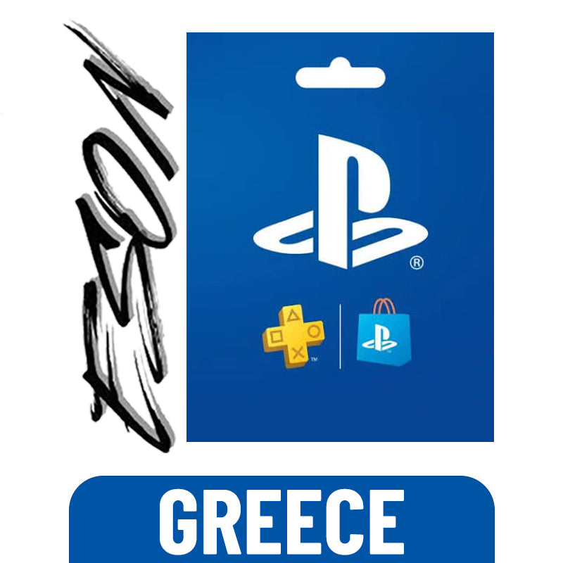 PSN PlayStation gift card for Greece accounts - digital code