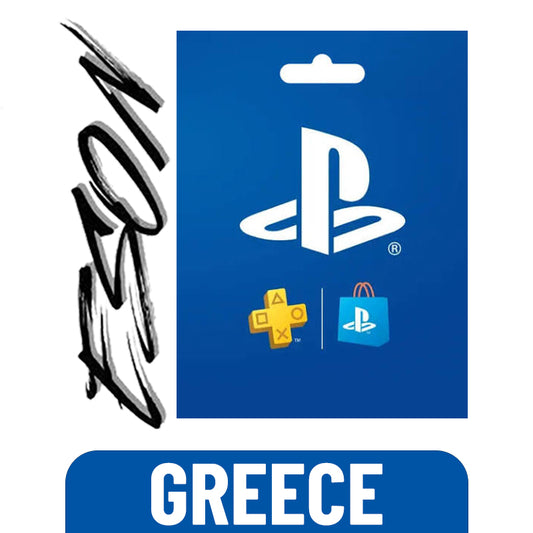 PSN PlayStation gift card for Greece accounts - digital code