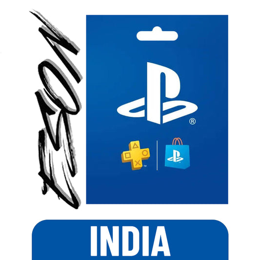 PSN PlayStation gift card for India accounts - digital code