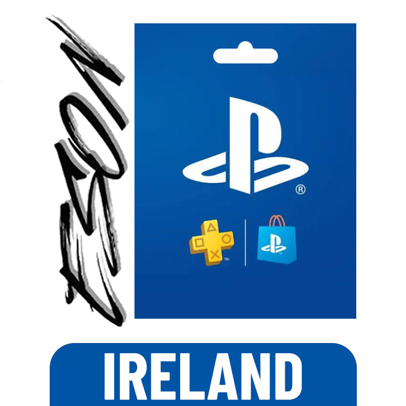 PSN PlayStation gift card for Ireland accounts - digital code