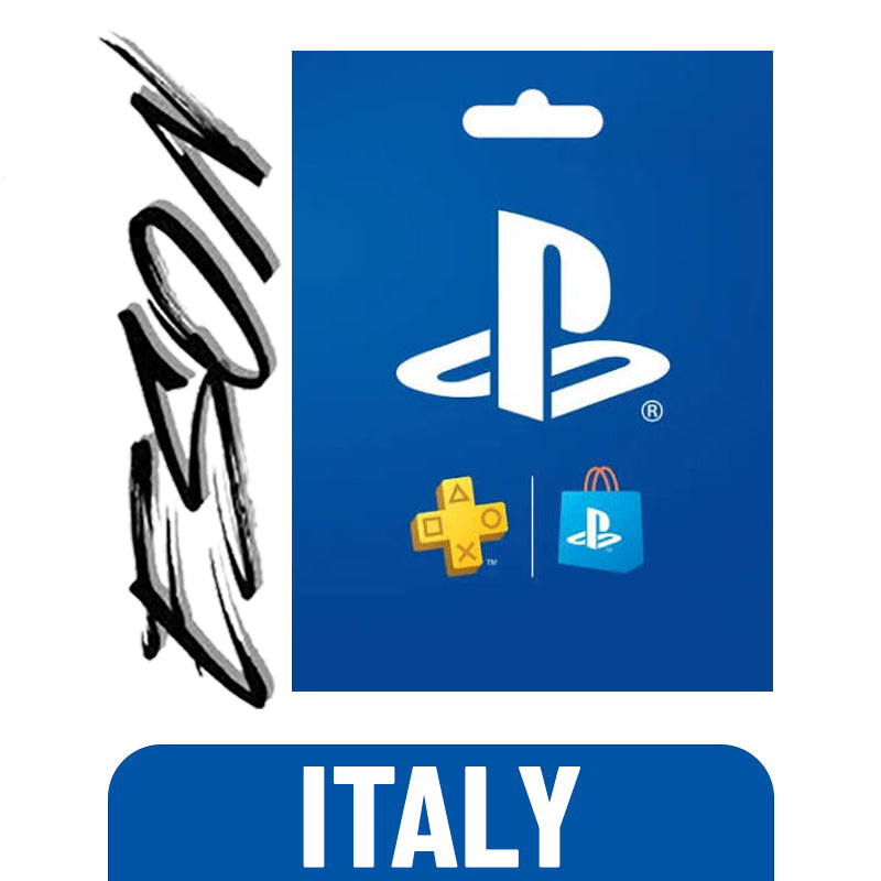 PSN PlayStation gift card for Italy accounts - digital code