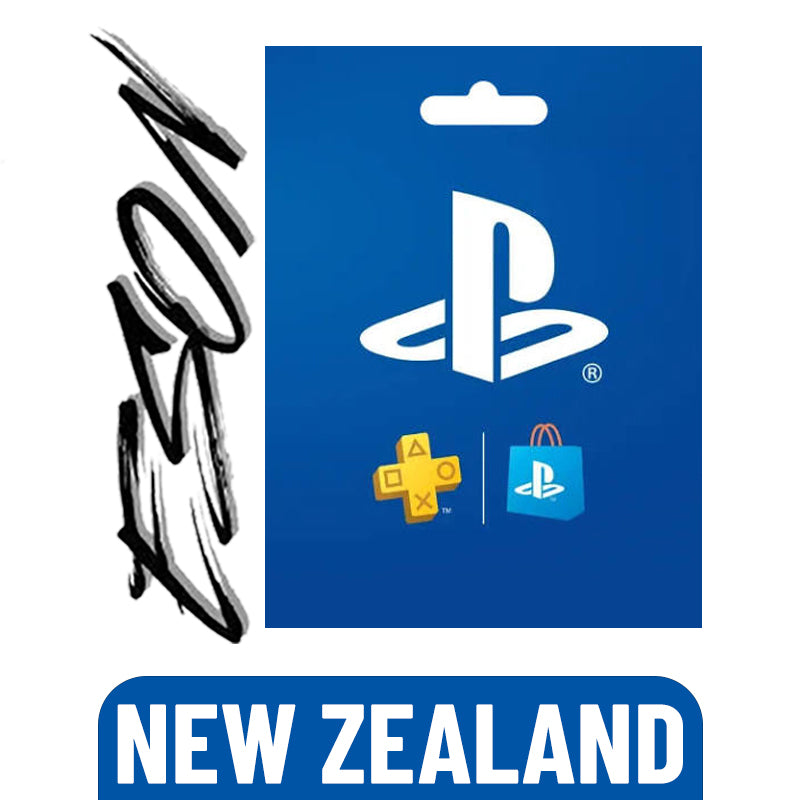 PSN PlayStation gift card for New Zealand accounts - digital code