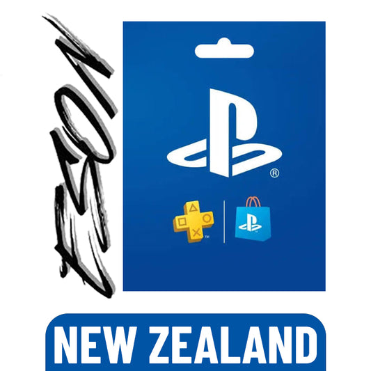 PSN PlayStation gift card for New Zealand accounts - digital code