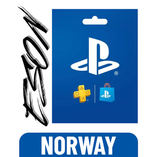 PSN PlayStation gift card for Norway accounts - digital code