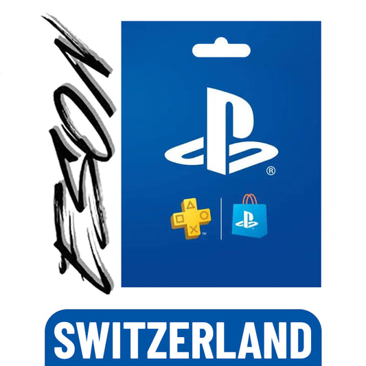 PSN PlayStation gift card for Switzerland accounts - digital code