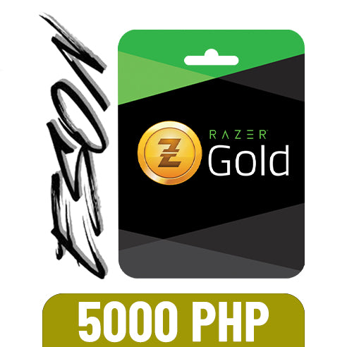 Voucher Code Razer Buy Razer 5000PHP - Digital Code | Esonshopph