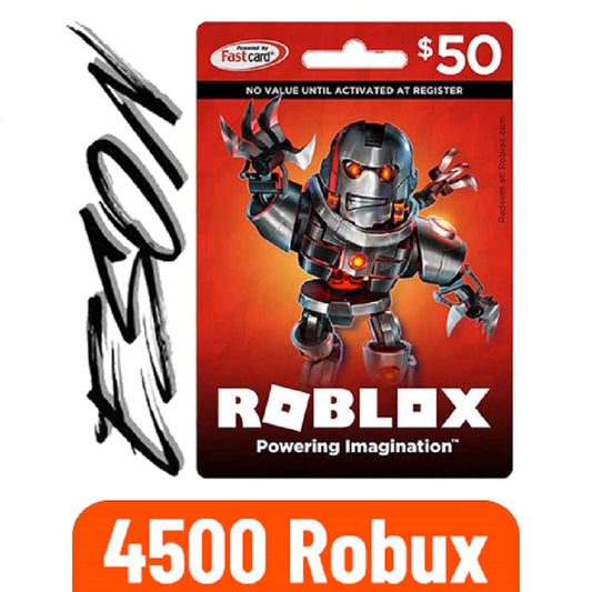 Roblox Robux - 4500 Robux - Digital Code