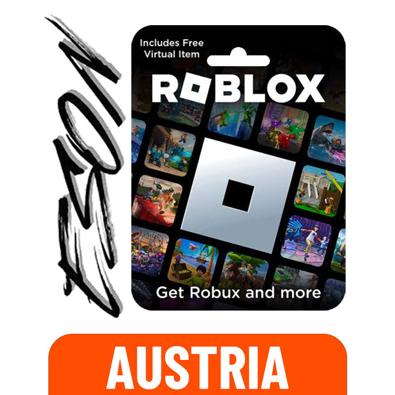 Roblox Robux gift card for Austria accounts - digital code