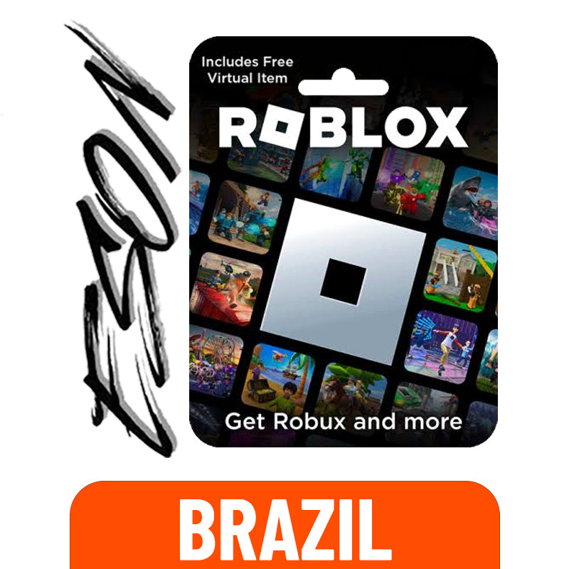 Roblox Robux gift card for Brazil accounts - digital code