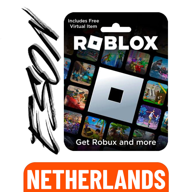 Roblox Robux gift card for Netherlands accounts - digital code