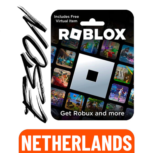 Roblox Robux gift card for Netherlands accounts - digital code