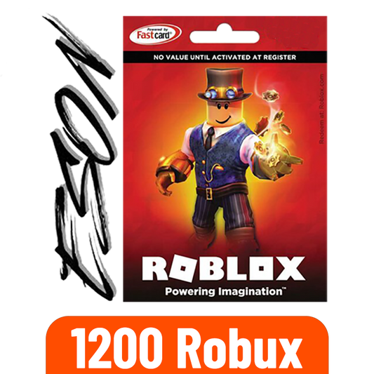 Roblox Robux - 1200 Robux - Digital Code