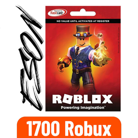 Roblox Robux - 1700 Robux - Digital Code