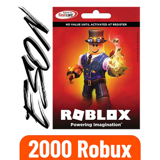 Roblox Robux - 2000 Robux - Digital Code