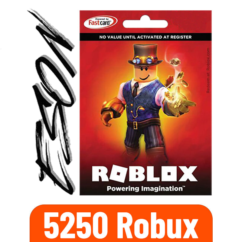 Roblox Robux - 5250 Robux - Digital Code