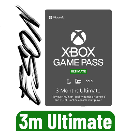 Xbox Game Pass Ultimate - 3 Months - Digital Code