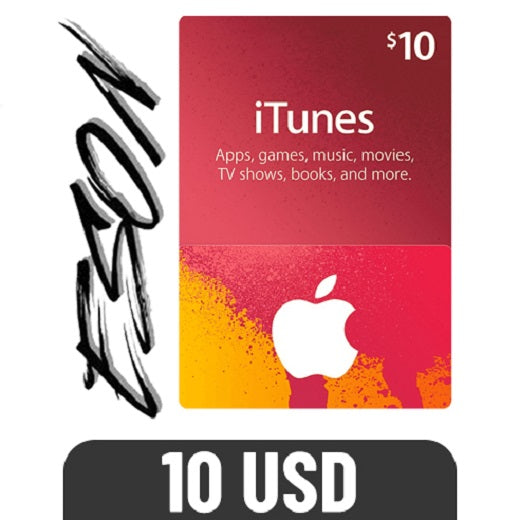 iTunes 10USD - Digital Code