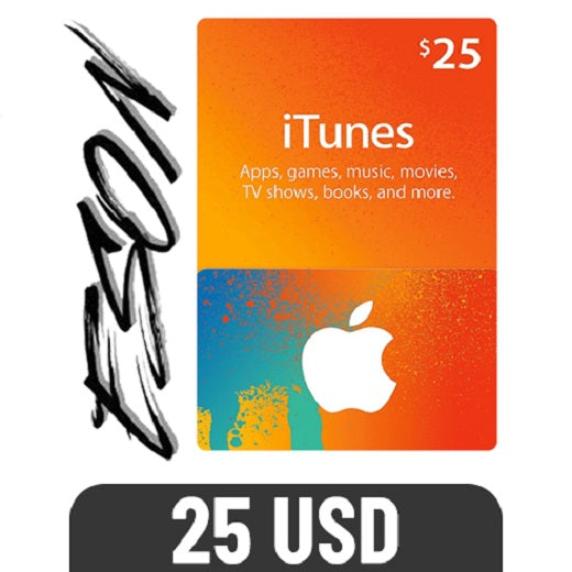 iTunes 25USD - Digital Code
