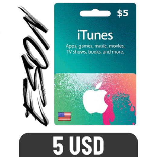 iTunes 5USD - Digital Code