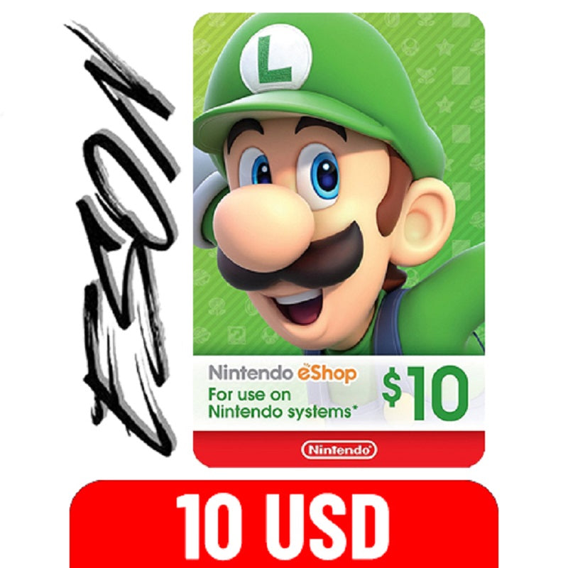 Nintendo eShop 10USD - Digital Code