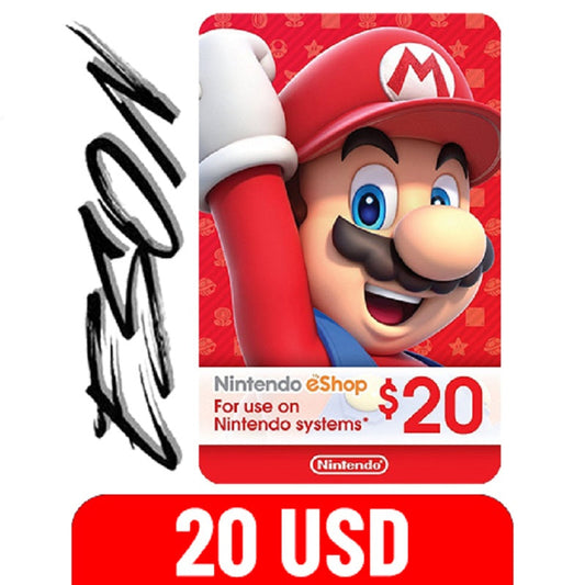 Nintendo eShop 20USD - Digital Code